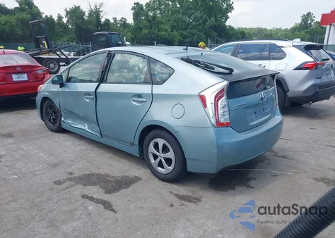 2012 Toyota Prius Two from USA, damaged, VIN JTDKN3DU9C5436488